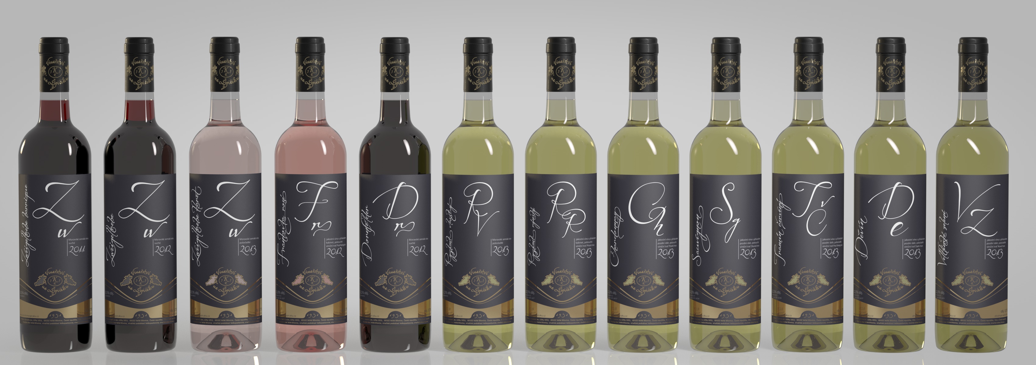 Vinařství na Špičáku - Naše vína
